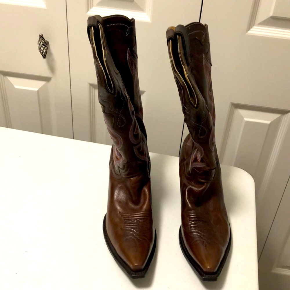 Womens Justin Boots, sz 11B